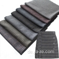 Gewebte Wolle Blend Houndstooth Stoff für Anzug